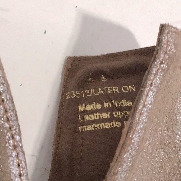 Diba True Womens Later On Metallic Cowboy Casual Ankle Boots Size 6 - Picture 11 of 12